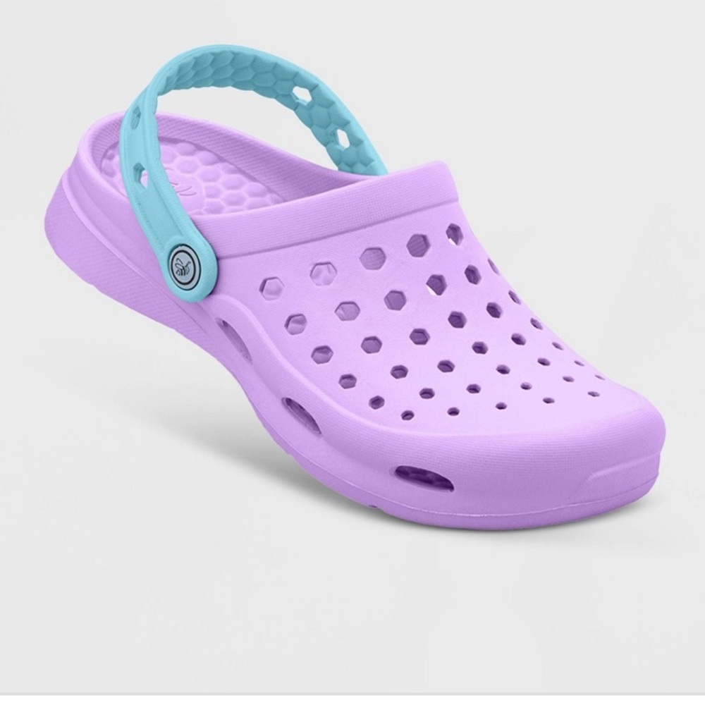 Joybees Kids' Dylan Slip-On Water Shoes - Lavender Sz 5 Purple